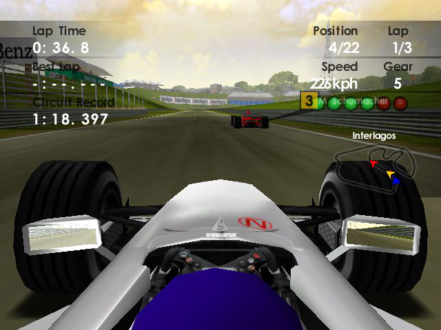 F-1 World Grand Prix II Screenshot 1